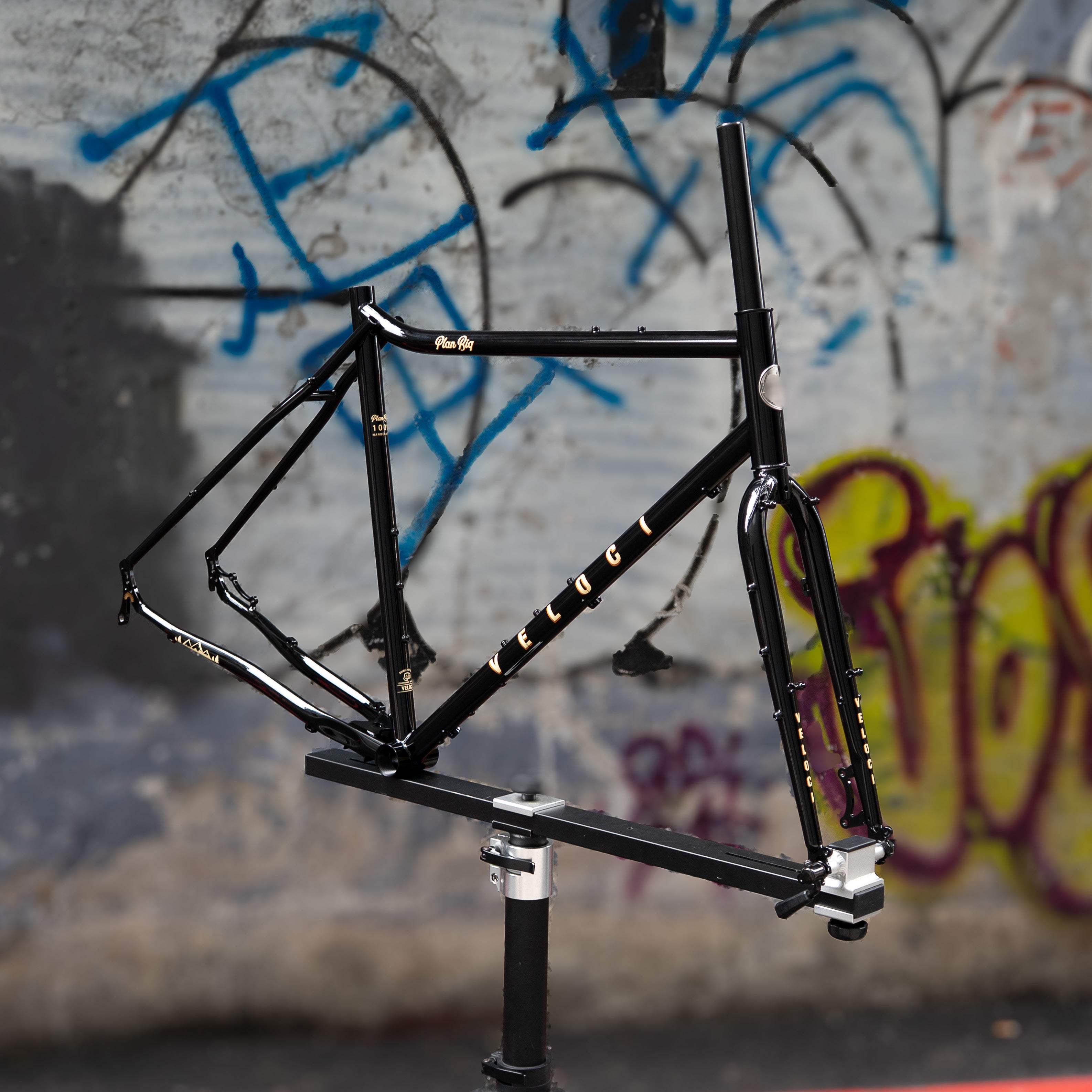 VELOCI Plan Big V.3 Chromoly Steel Frame Set, touring gravel bikepacking commuting, view 9
