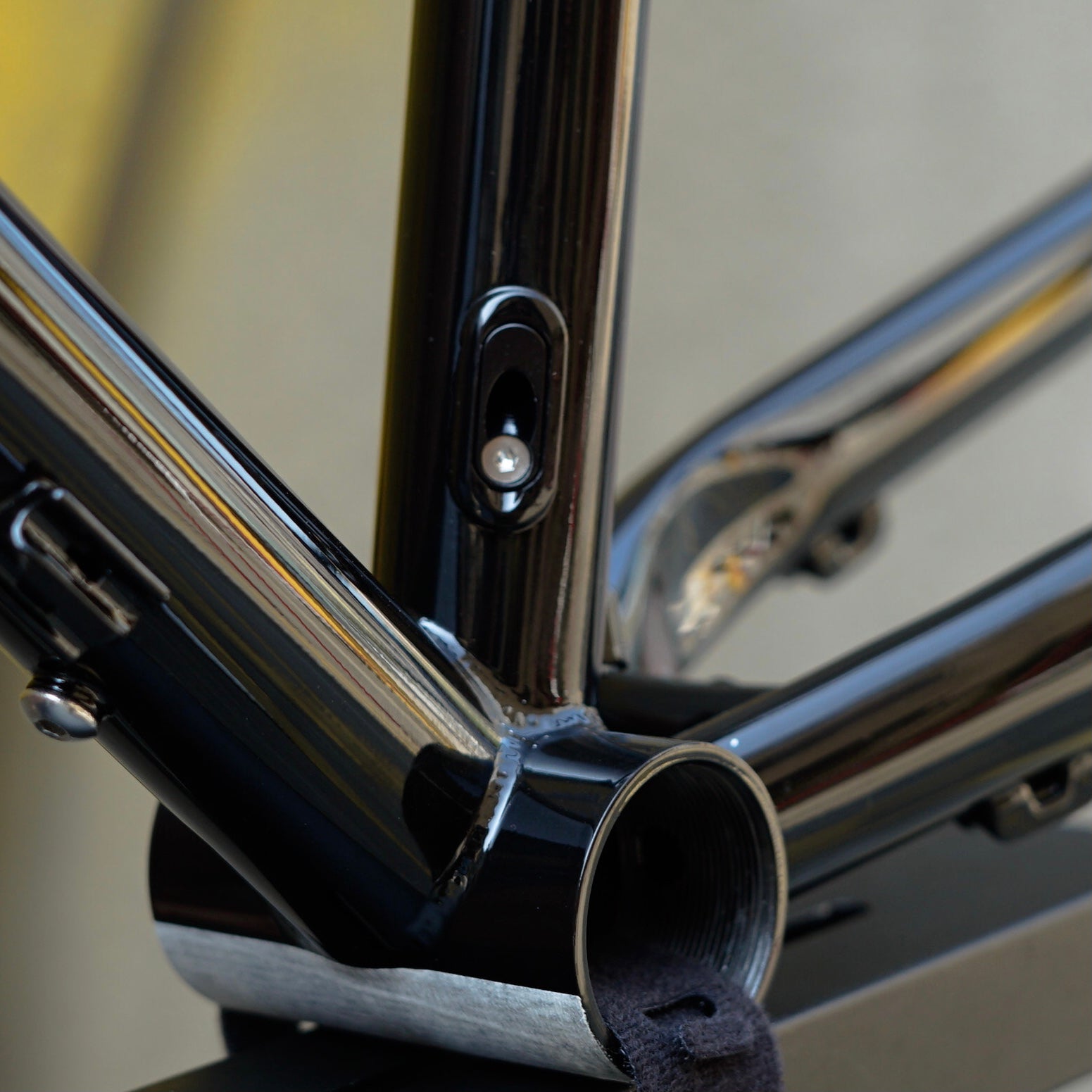 VELOCI Roadmance Chromoly Steel Frame Set with Steel Fork, gravel bikepacking monstercross, view 6