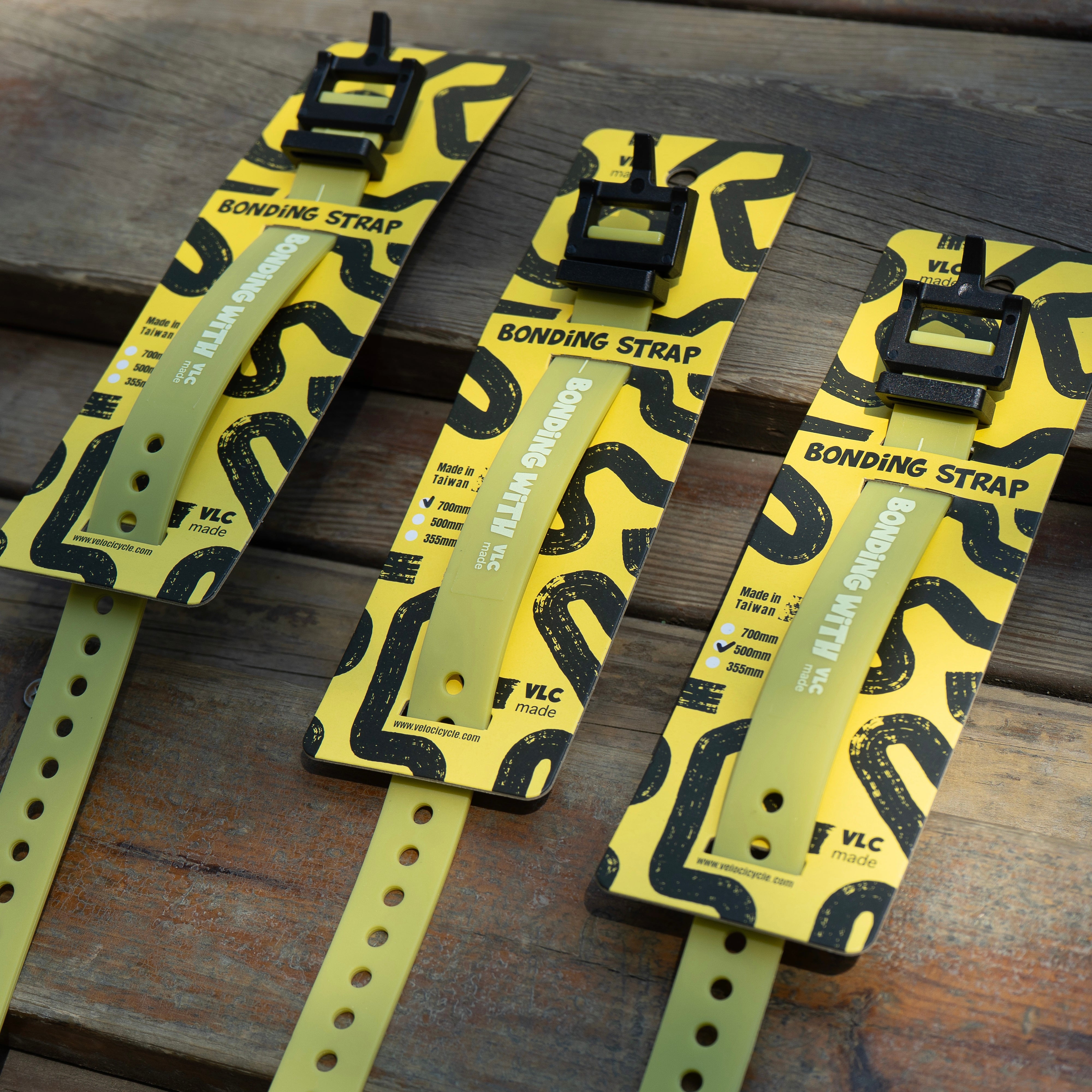 VLCmade Bonding Strap, Oliver Mist, gravel touring bikepacking, view 2