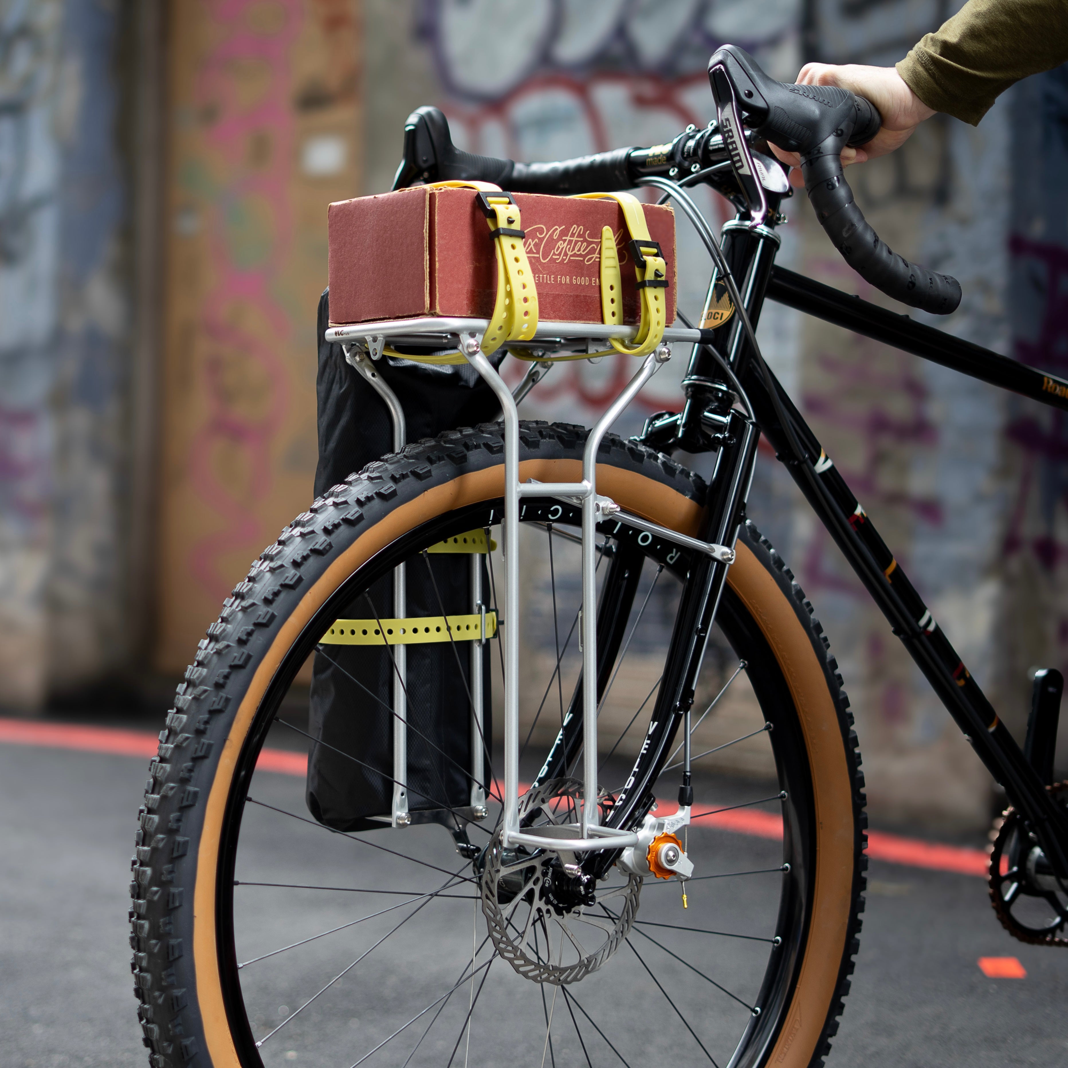 VLCmade Cage Wednesday Front Rack, chromoly steel, view 3