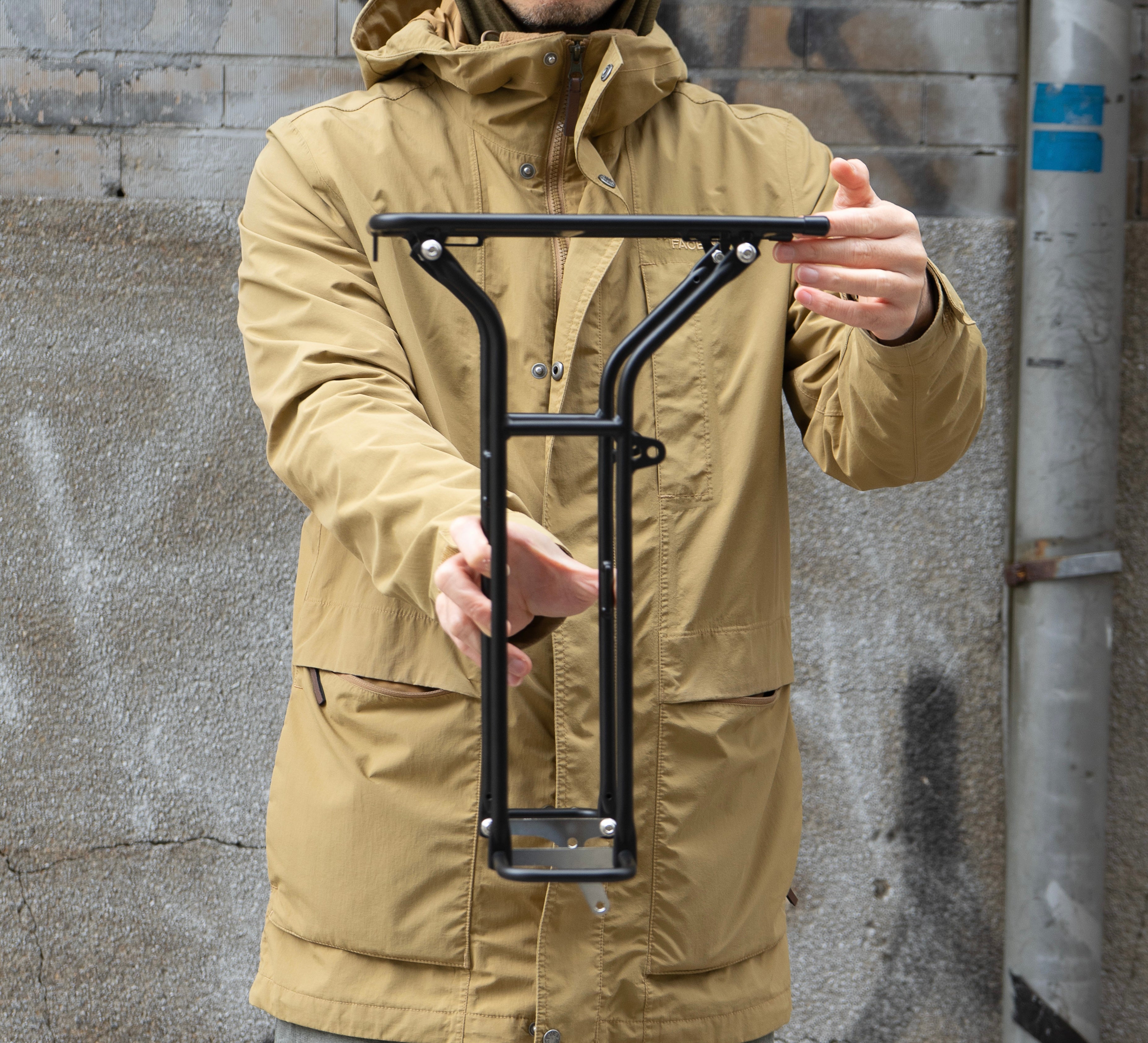 VLCmade Cage Wednesday Front Rack, chromoly steel, primary view