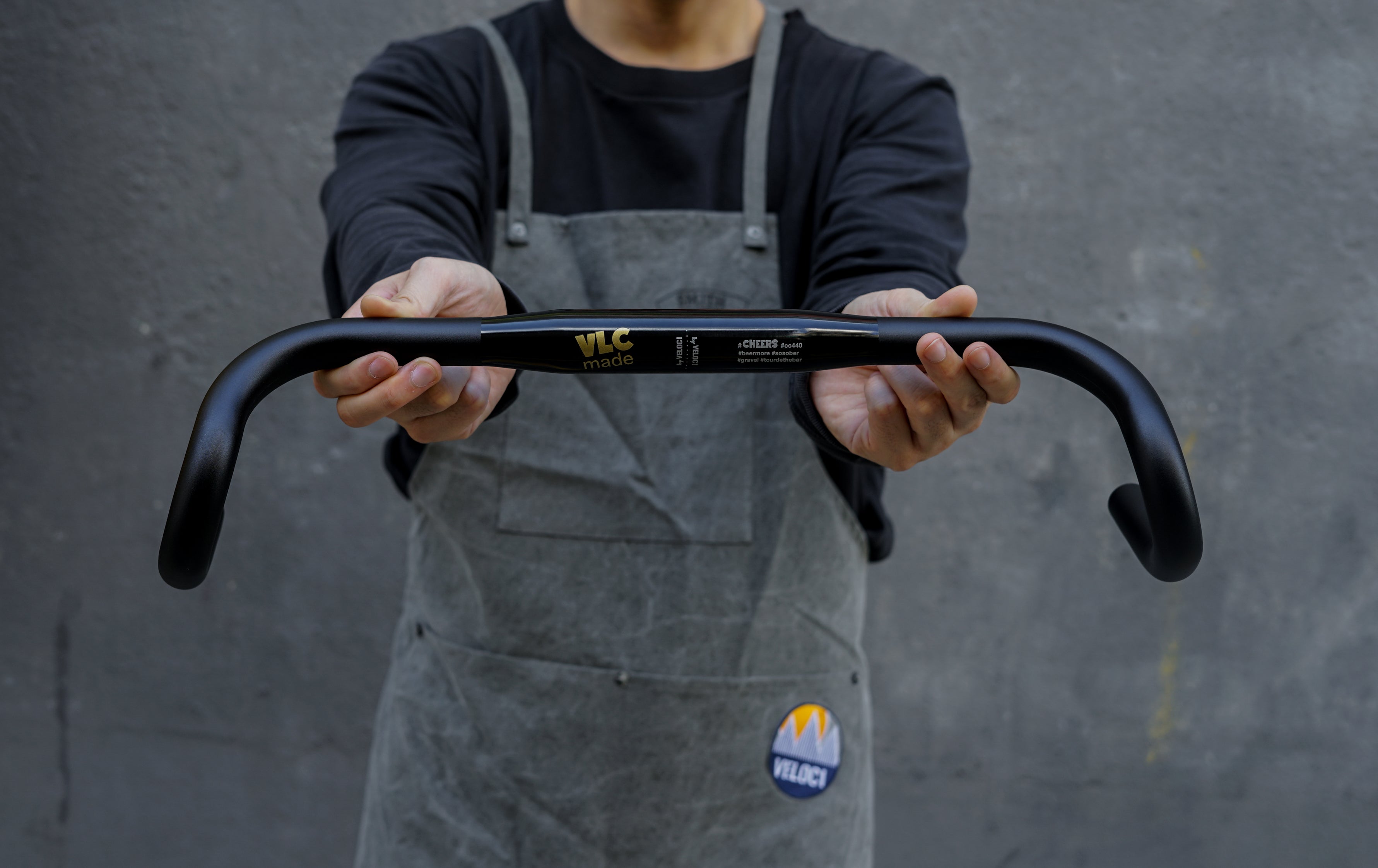 VLCmade Cheers 下彎把, 31.8x440mm/420mm, 視角 3