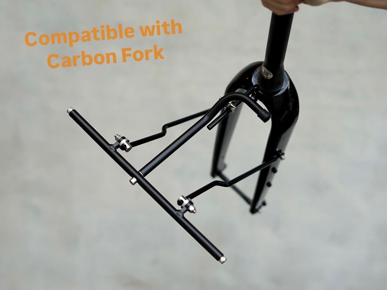 VLCmade Jaw Lifter Handlebar Bag Support Front Rack, view 4