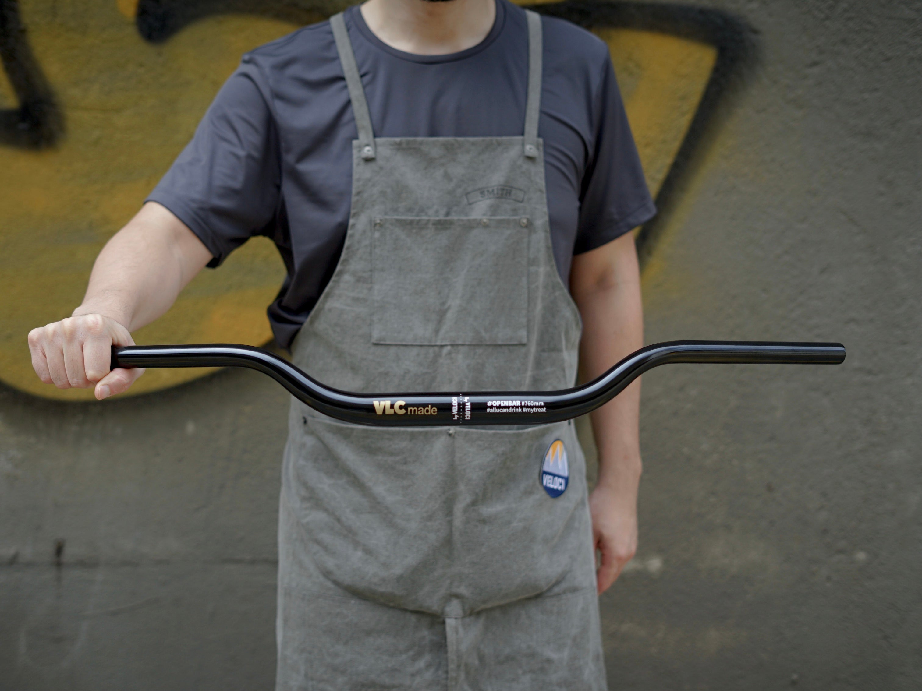 VLCmade Open Bar 車把, 31.8x760mm, 視角 1
