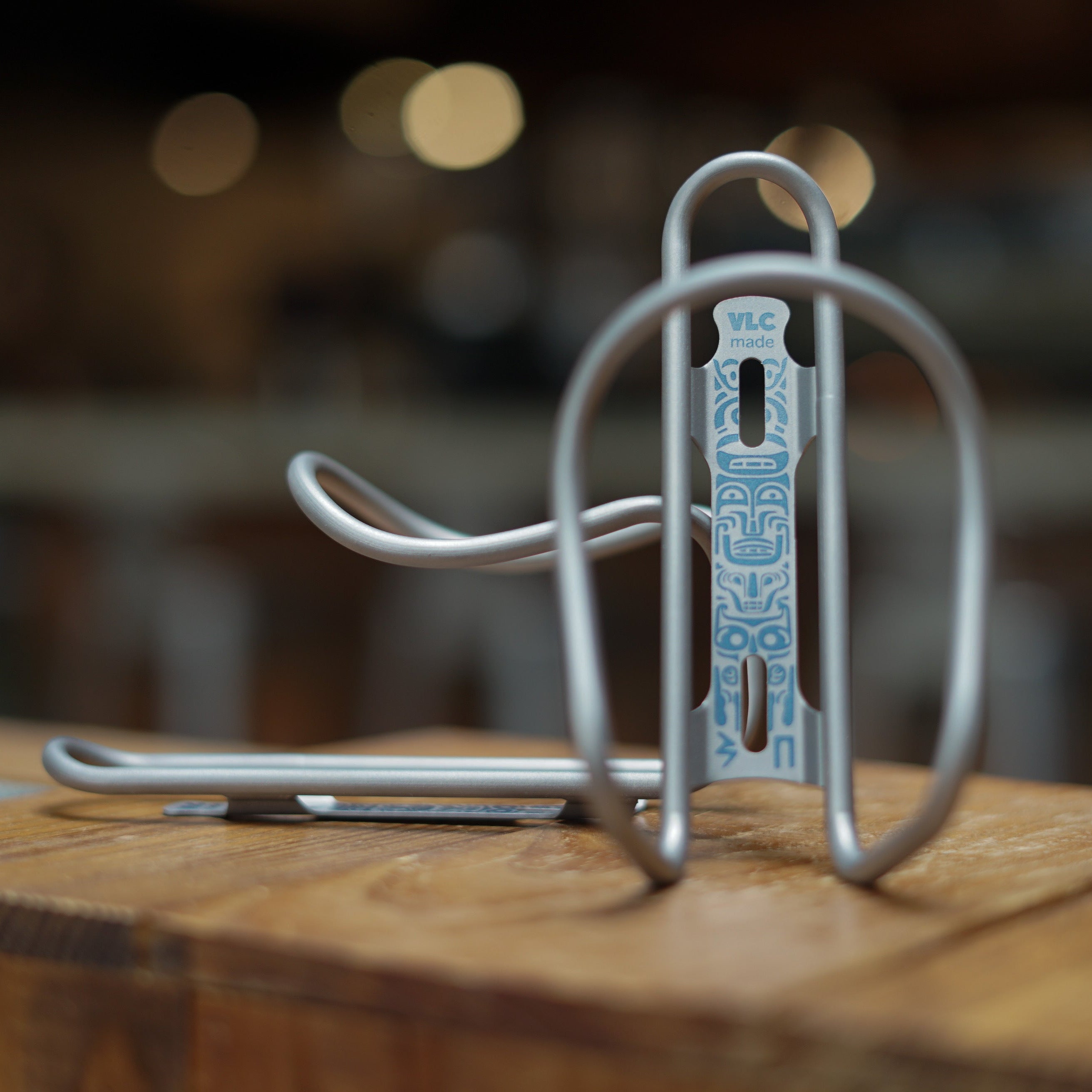 VLCmade Titanium Space Bottle Cage, Flaschenhalter, Ansicht 2