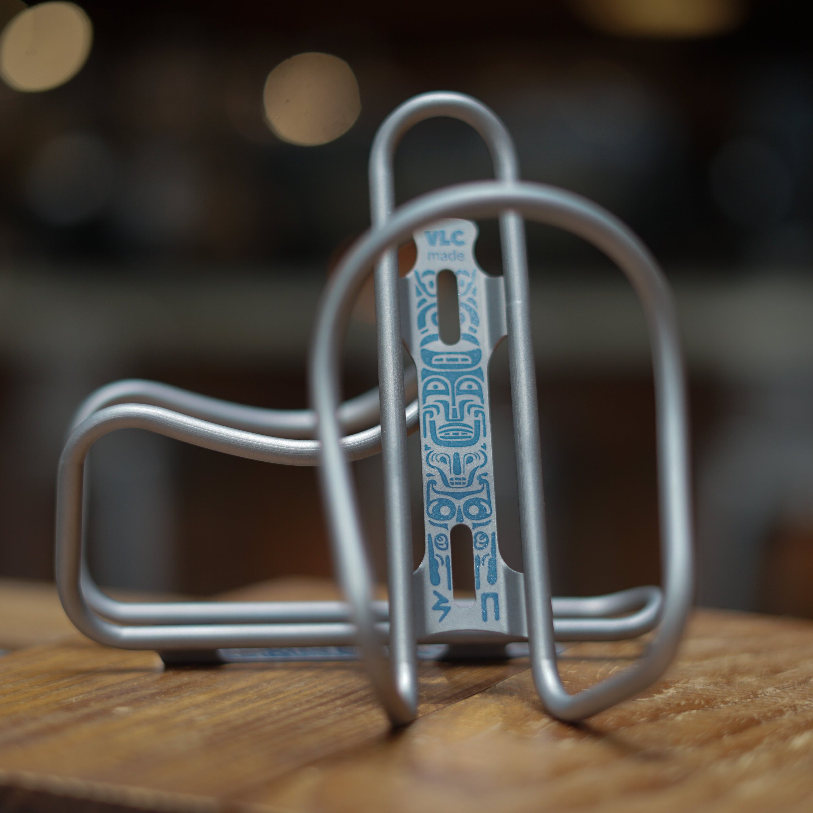 VLCmade Titanium Space Bottle Cage, Flaschenhalter, Ansicht 4