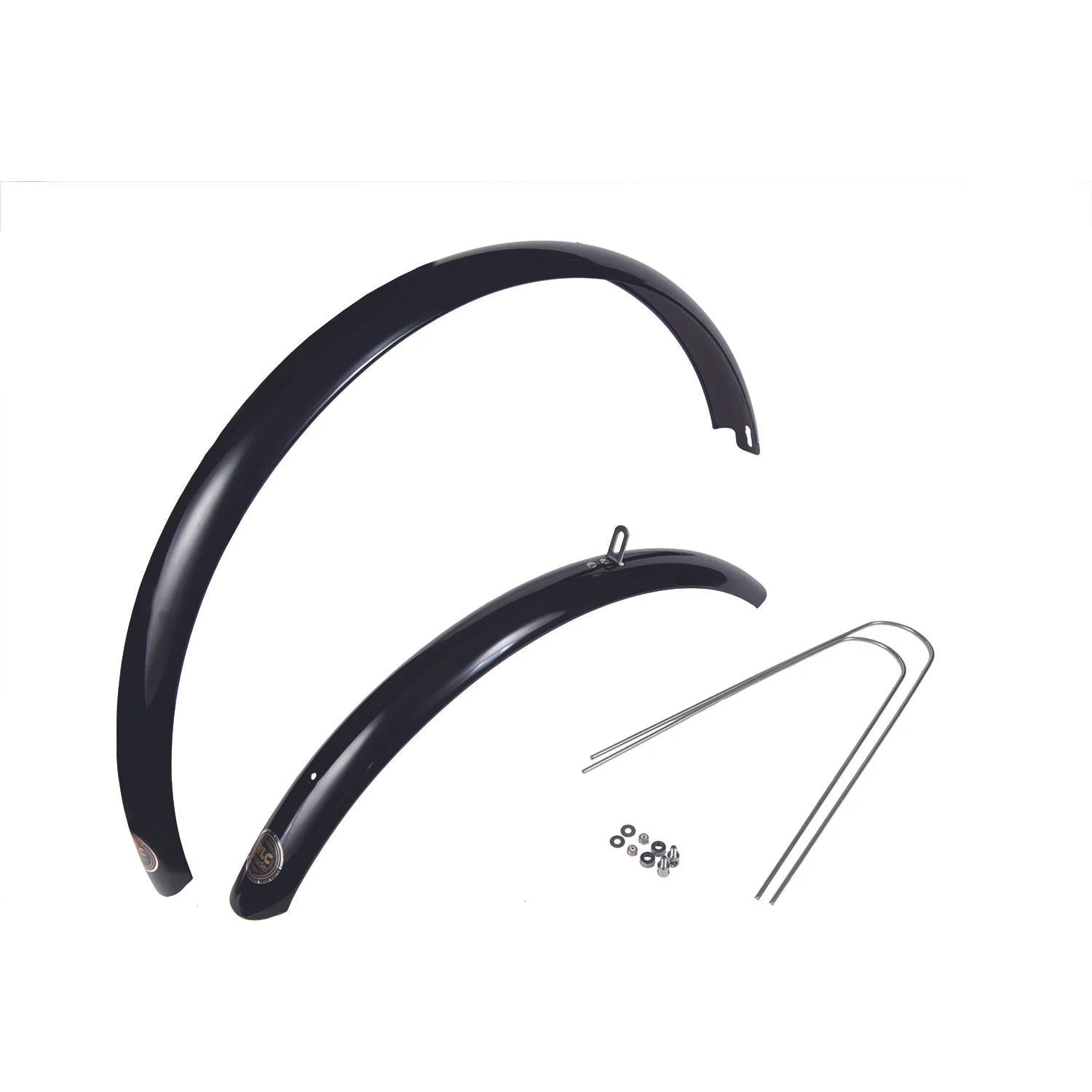 VLCmade Slick Fender, polished aluminum mudguard